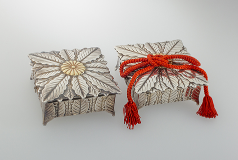 柏葉筥形ボンボニエール