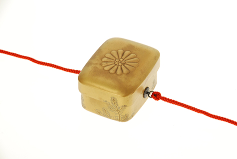 箱形若松蒔絵ボンボニエール