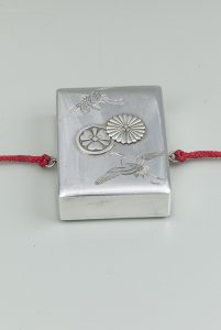 箱形鶴文ボンボニエール