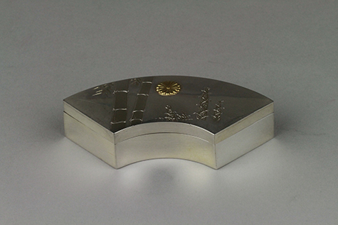 扇形若竹文ボンボニエール