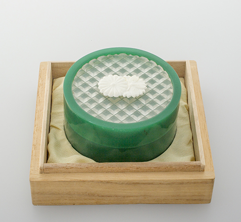 緑色香合形ボンボニエール