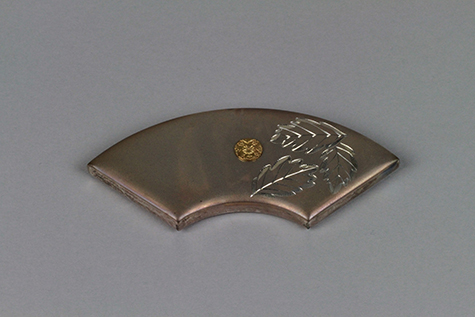 扇面形柏葉文ボンボニエール