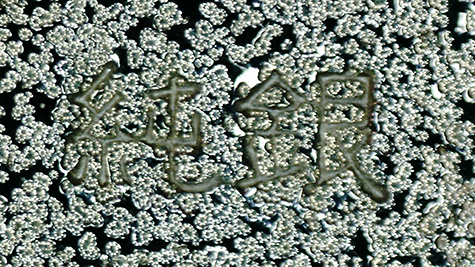 〔刻印〕丸形鴛鴦文ボンボニエール