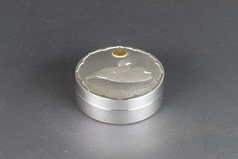 丸形鴛鴦文ボンボニエール