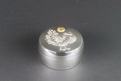 丸形鳳凰文ボンボニエール