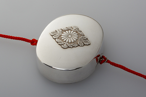 楕円香合形ボンボニエール