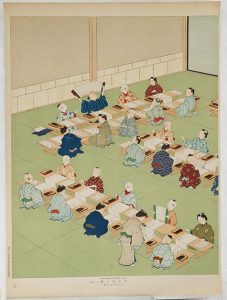 寺子屋の図