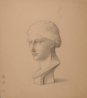 学習院生中等学科時代スケッチ