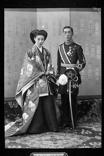 葛城茂麿・敏子結婚式写真